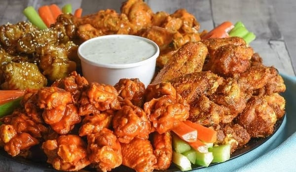 Fatburger Buffalo Wings Sharing Platter Singapore Delivery