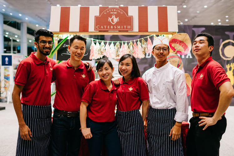 Buffet Catering Singapore Catersmith Team