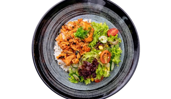 OMOOMODON Spicy Chicken Don Bento Delivery