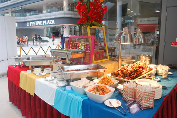 korean buffet catering singapore