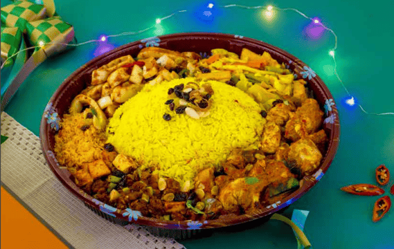 Gourmetz Catering Build Your Own Nasi Ambeng Platter for Ramadan 2024