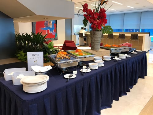 full setup buffet in singapore - corporate catering