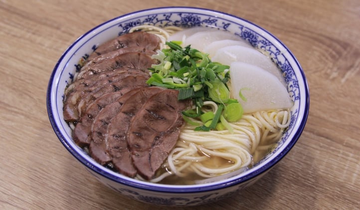 Tongue Tip Lanzhou Beef Noodles Halal Affordable Bento Box Delivery Singapore